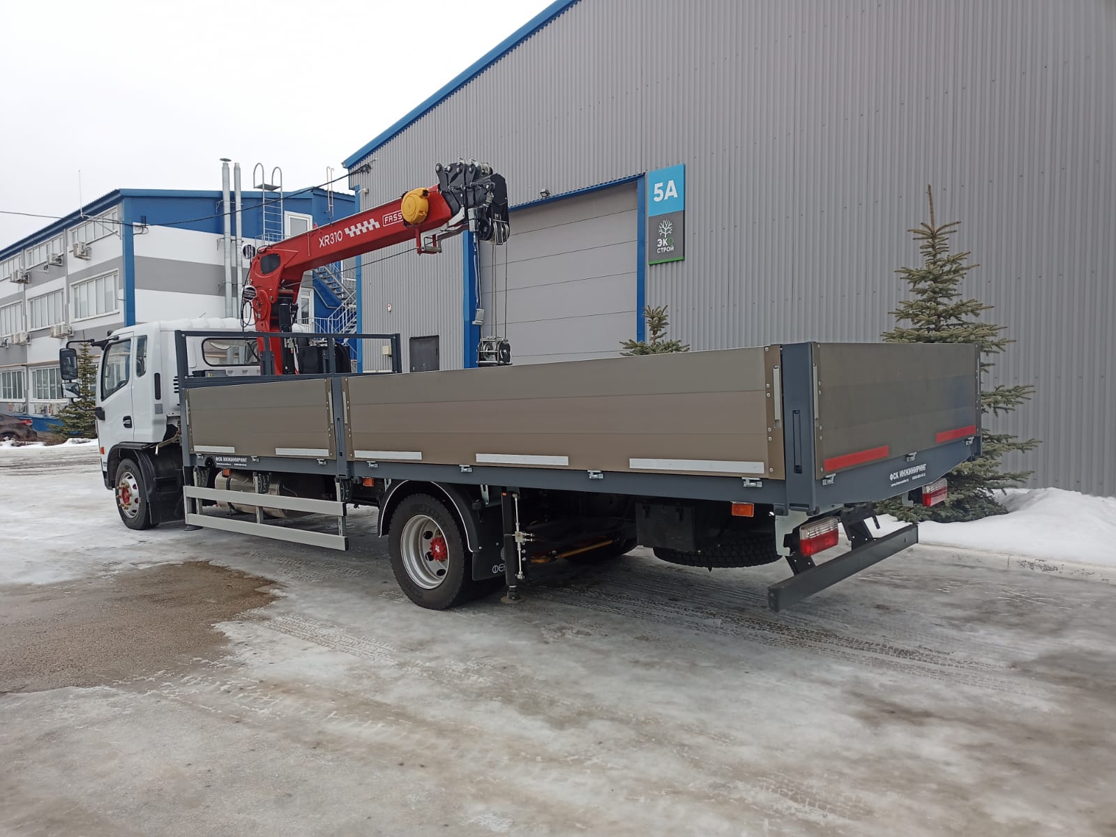 DONG FENG C80L с КМУ FASSI XR315