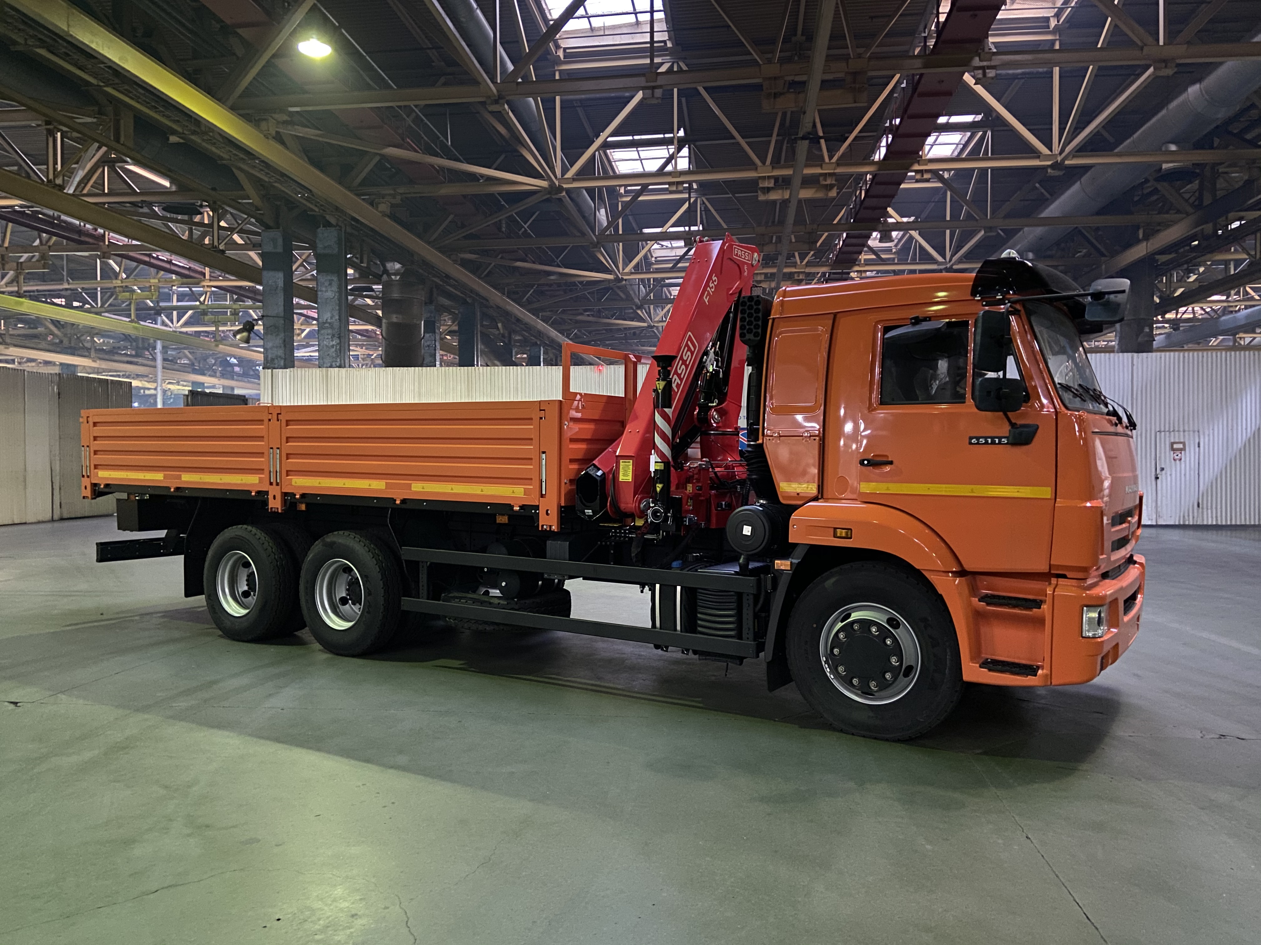 КАМАЗ 65115 с КМУ FASSI F155A.0.22