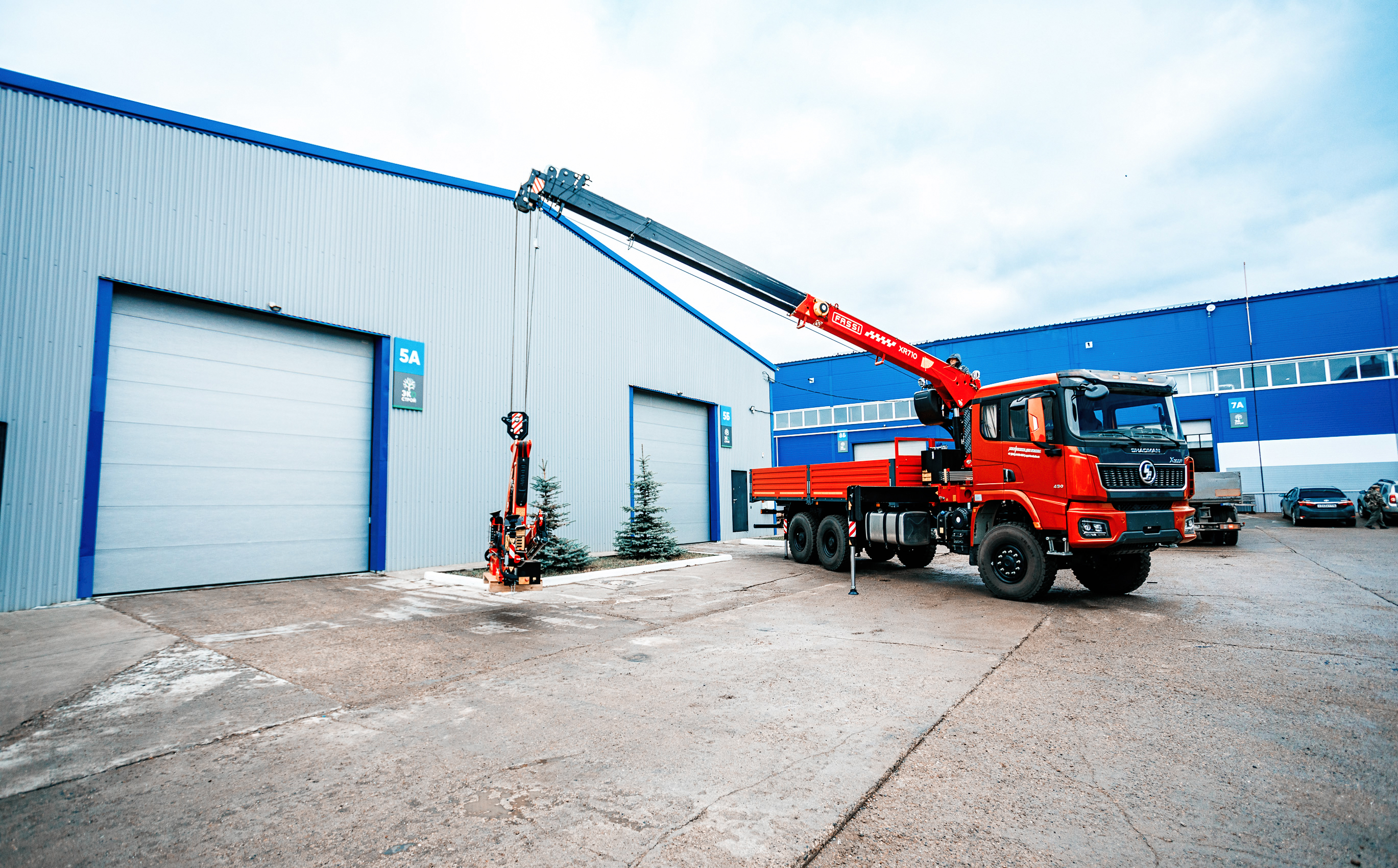 SHACMAN 6х6 X3000 с КМУ FASSI XR716