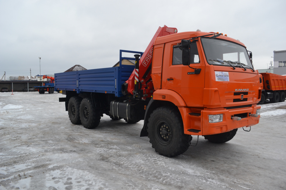 КАМАЗ 43118 c КМУ FASSI F215A.0.22