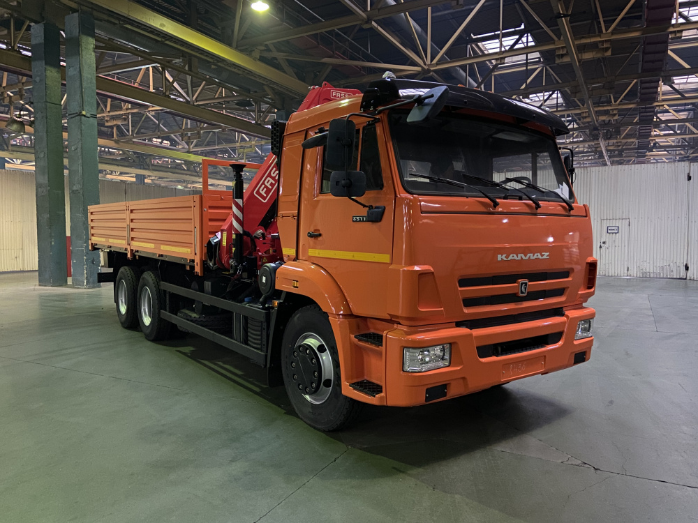 КАМАЗ 65115 с КМУ FASSI F155A.0.22
