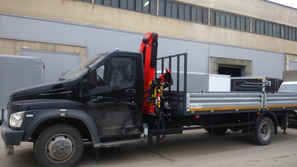 НОВИНКА! ГАЗон NEXT с КМУ FASSI F65A.0.22