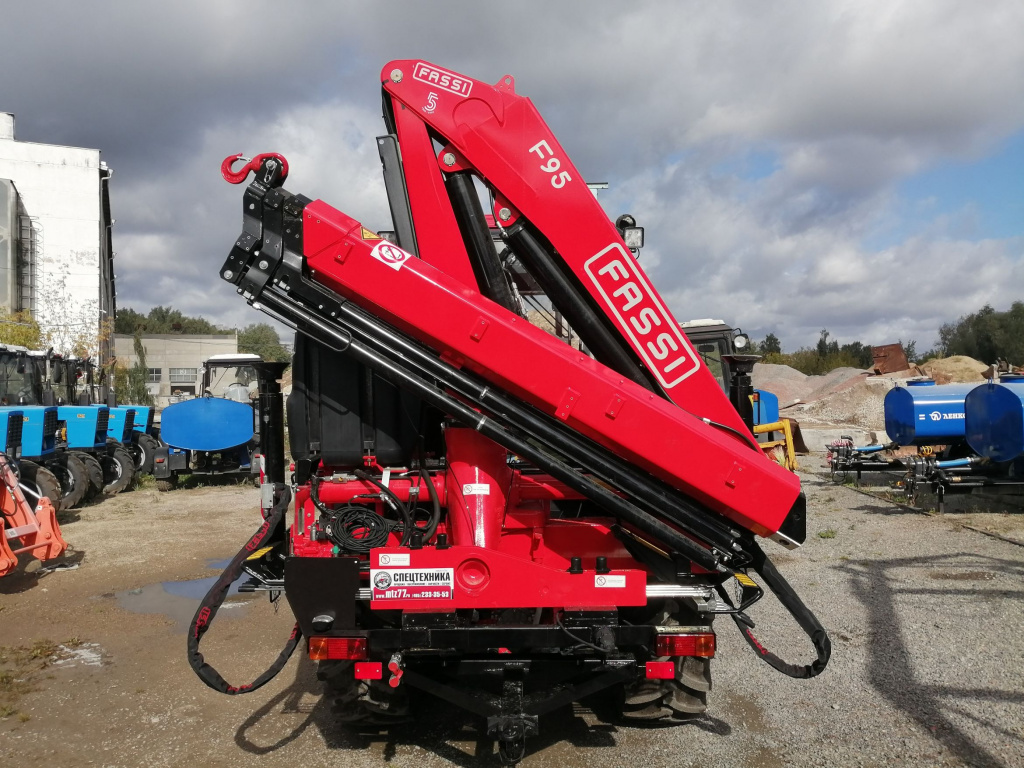 трактор МТЗ-92П с КМУ FASSI F95B.0.23