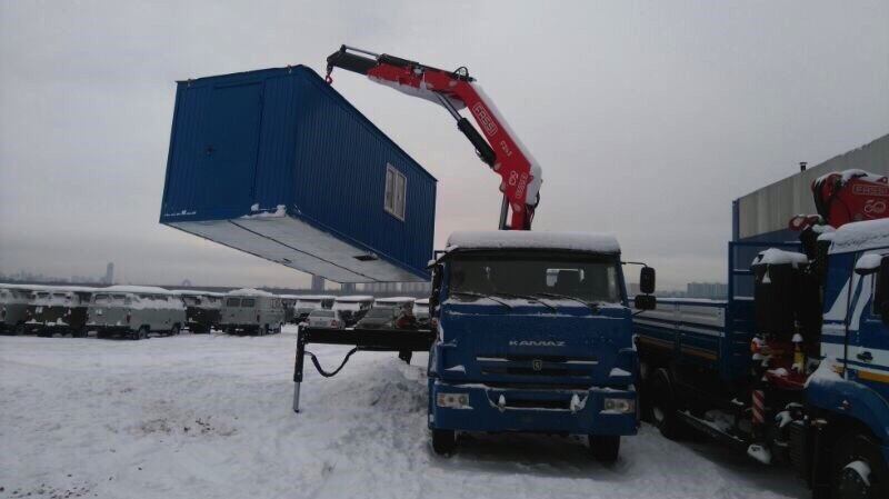 КАМАЗ 65115 с КМУ Fassi F215A.0.22