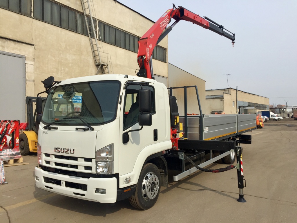 НОВИНКА! ISUZU FS   с  КМУ FASSI F95A.0.22