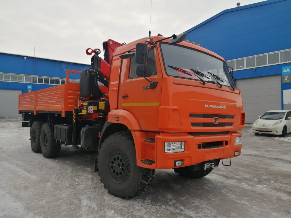 КАМАЗ 43118 с FASSI F215A.0.22