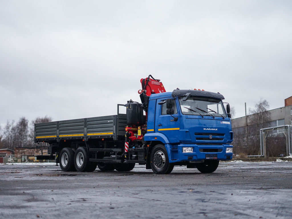 КАМАЗ 65117-3010-50 c КМУ Fassi F275А.0.22