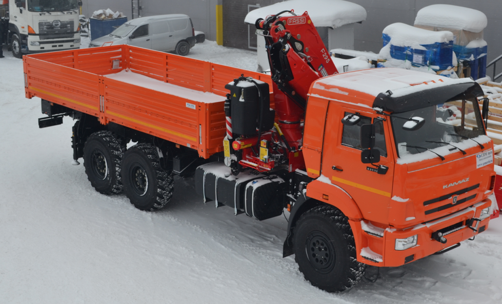КАМАЗ 43118 c КМУ Fassi F295A.2.22